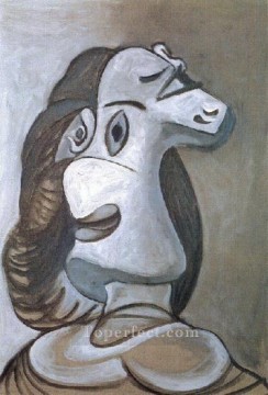 パブロ・ピカソ Painting - 女性の頭 1924年 パブロ・ピカソ